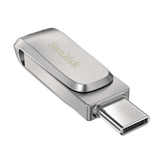 External Memory USB-A 3.1 / USB-C SanDisk Ultra Luxe Dual Drive, 64Gb SDDDC4-064G-G46 